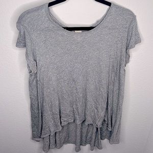Free People Grey xs tee